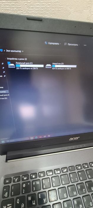 Продам ноутбук Acer core i7 сумка мышь