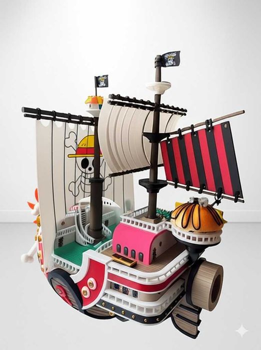 Navă One Piece „Thousand Sunny” – imprimată 3D, detalii spectaculoase