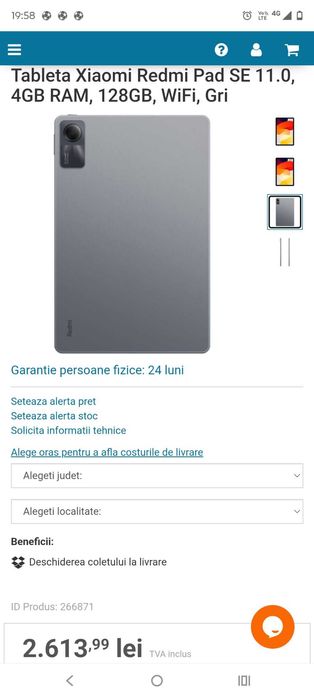 Tableta Xiaomi redmi Pad SE
