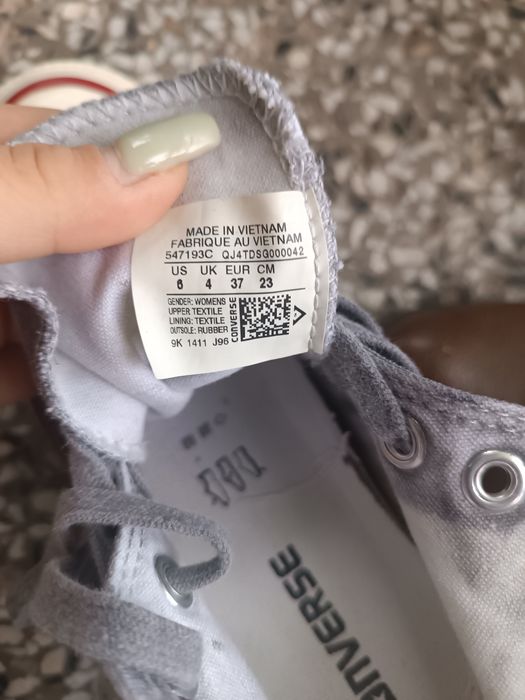 Кецове converse на платформа