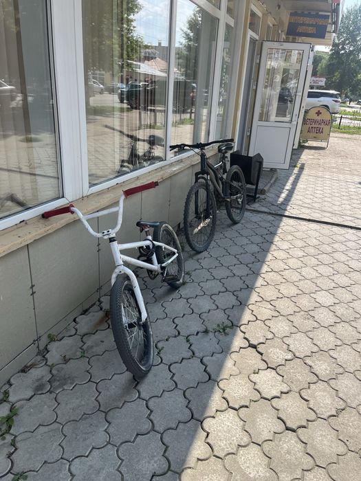 Велосипед бмх белый