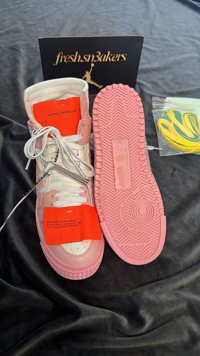 Off White Court 3.0 Pink ( size 36-40)