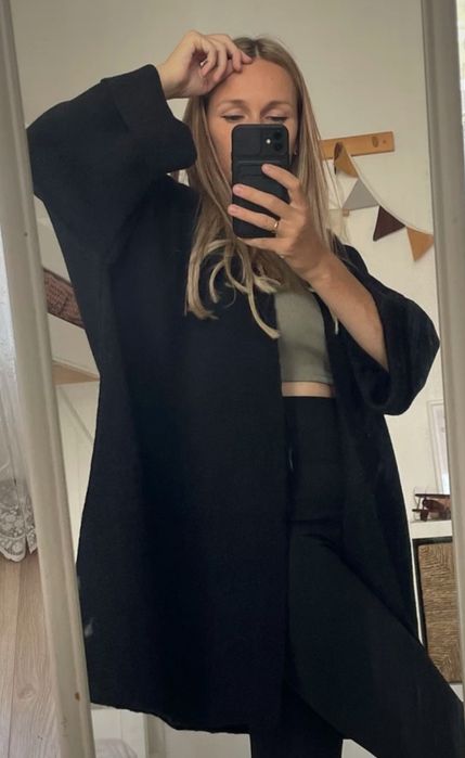 Женский кардиган черный