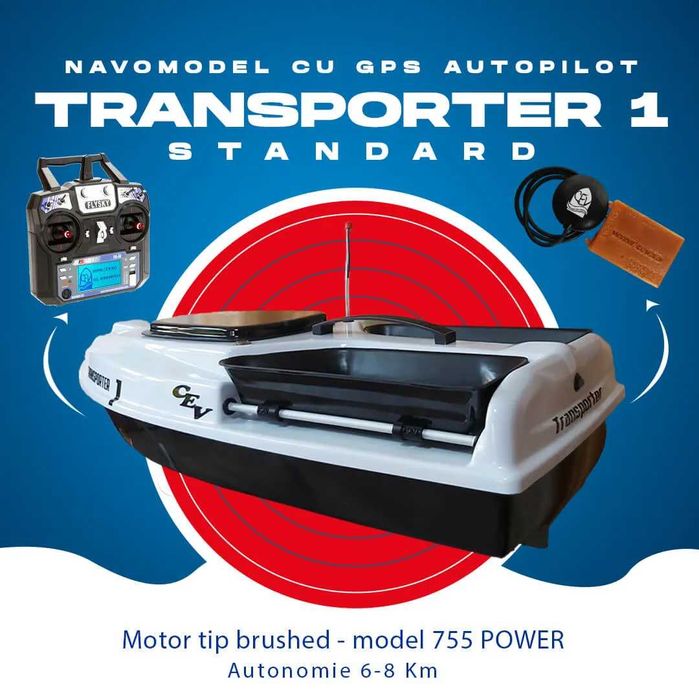 Navomodel cu GPS si Autopilot – Transporter 1 Standard