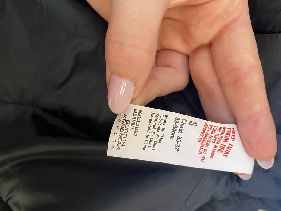 Мъжко есенно/зимно черно яке