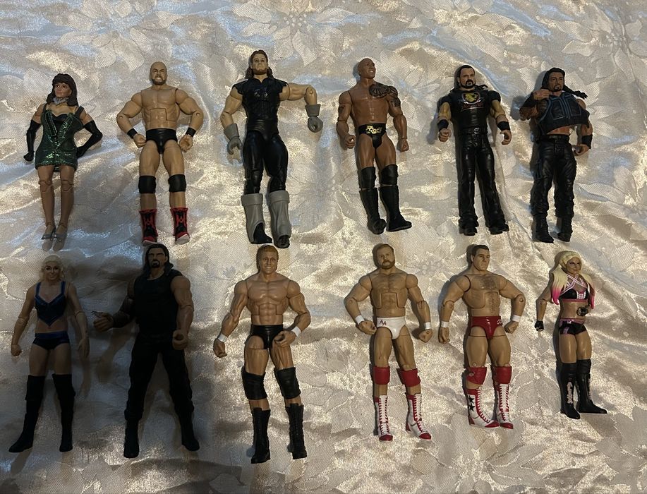 Figurine wwe wrestling