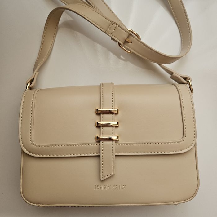 Дамска чанта Jenny Fairy бежова