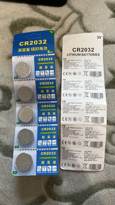 Батарейки 2032/2025