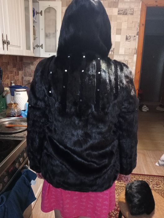 Норковая шуба и норковая шапка