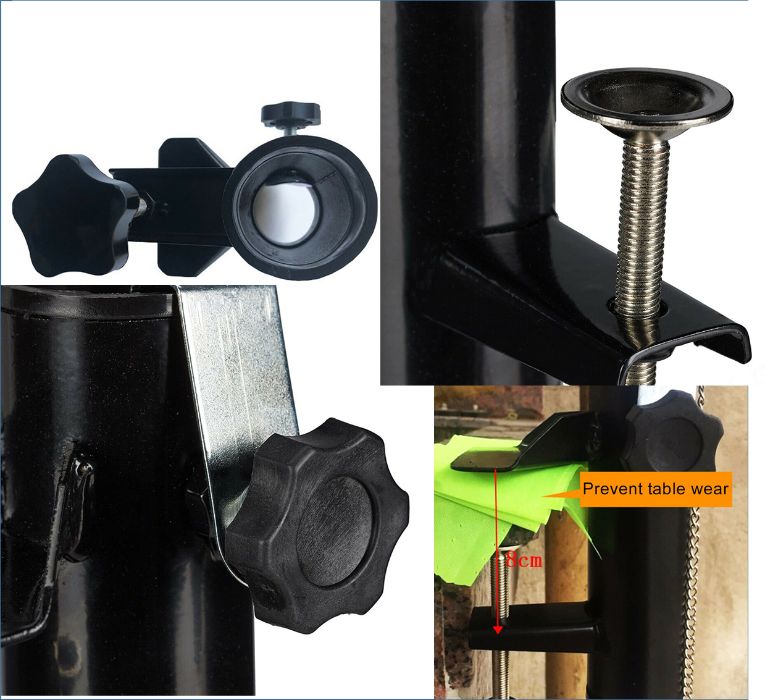 Suport fixare Ø19-38mm Umbrela Parasolar la orice suprafata Nou ambat!