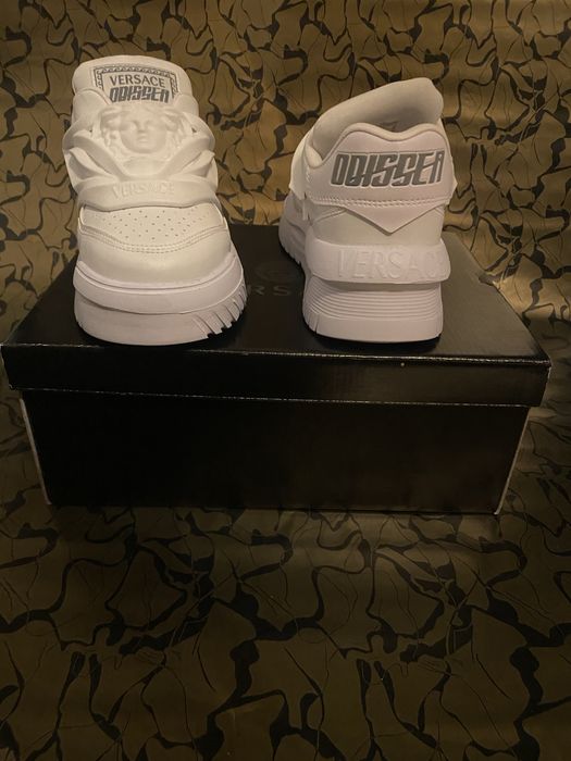 Adidasi Versace Odissea Full Alb