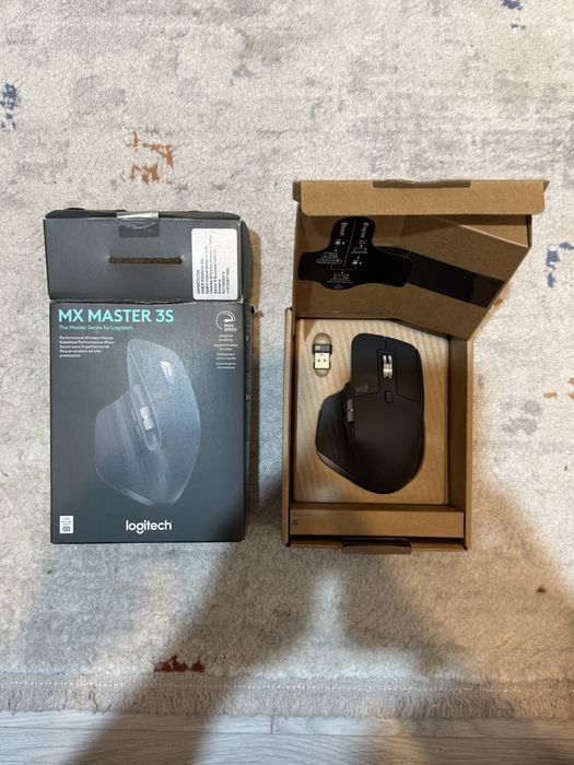 Logitech MX Master 3S Graphite - ca nou, complet, la cutie