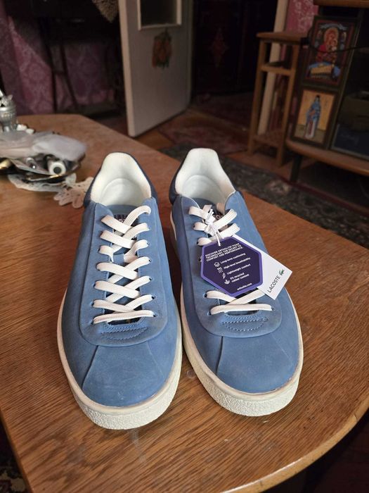 adidas lacoste nou cu eticheta ,piele intoarsa