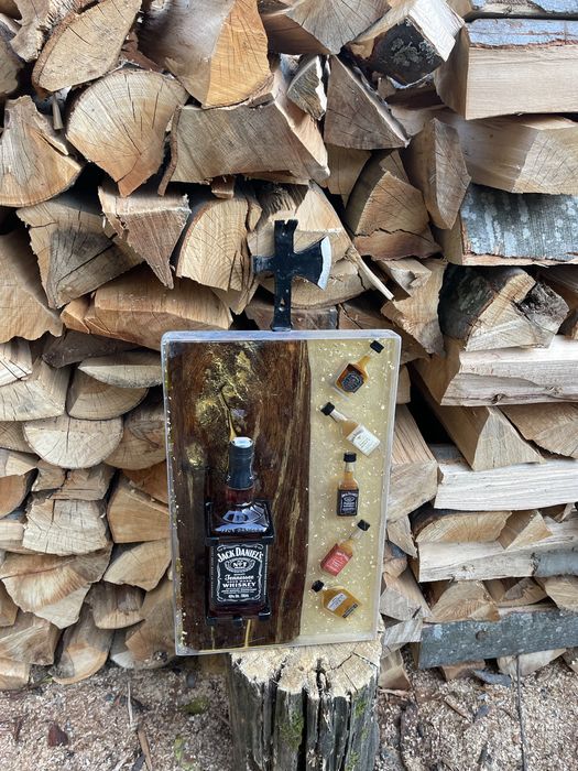 Tablou ideal pentru cadou din lemn+ rasina epoxidica