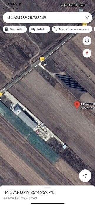 Teren 35000mp intravilan Tartasesti parcelabil PUZ aprobat hale indust