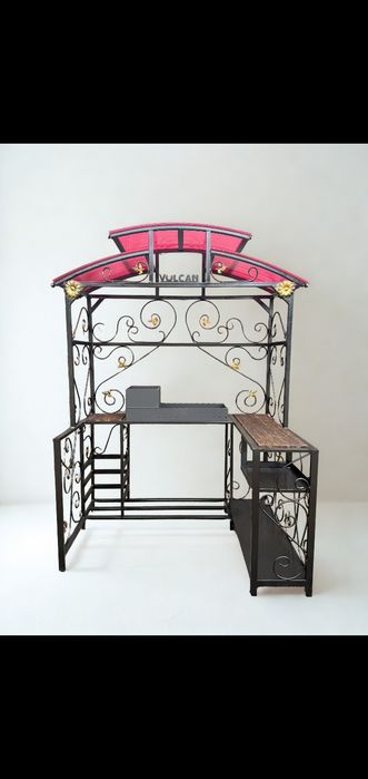 Мангальная зона. Стационарная. Из прочного металла