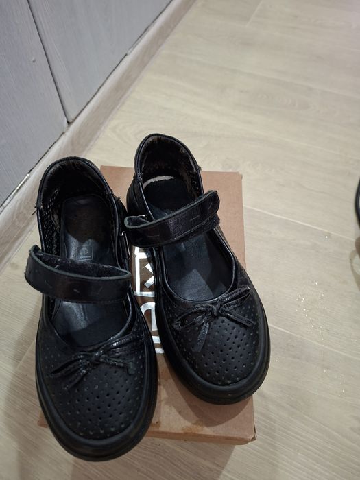 Туфли школьные кожа, рр 34