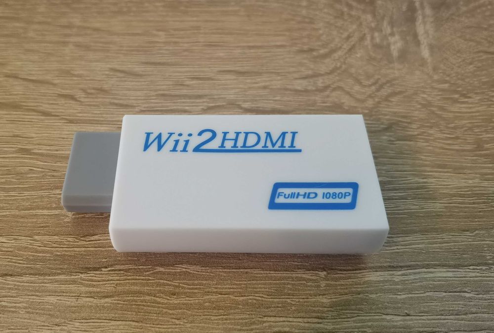 НОВ Wii2HDMI : Wii към HDMI + 3.5мм адаптер
