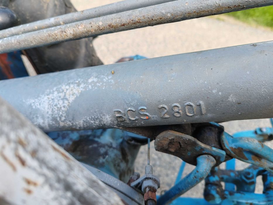 Cositoare marca BCS cu motor Lombardini