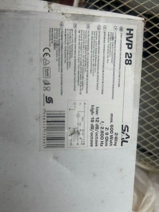 Filtre boxe 2 cai Sal  hvp 28