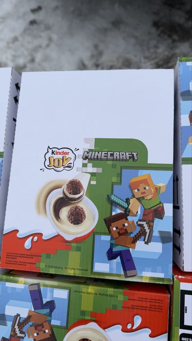 Киндер джой майнкрафт kinder joy minecraft