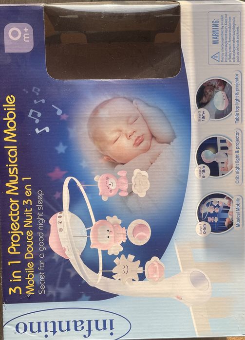 Carusel muzical bebe