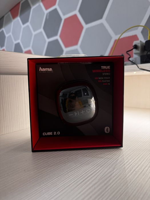 Boxă portabilă Hama Cube 2.0 nouă, nefolosită