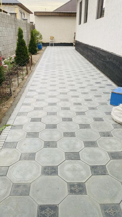 Укладка брусчатка