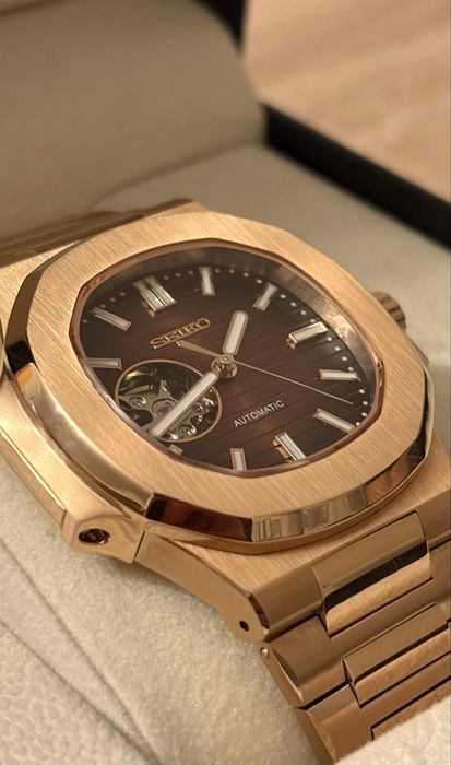 Часовник Seiko Mod - Patek Philippe Nautilus