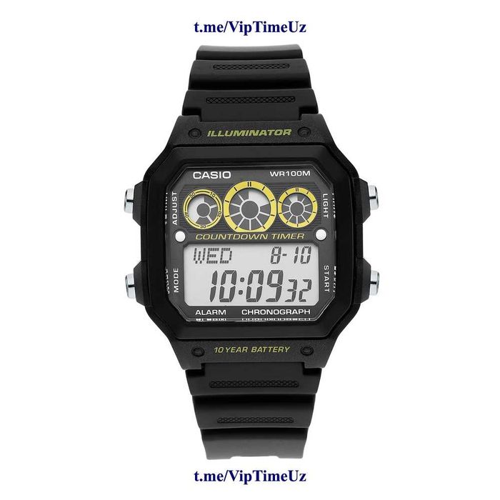 CASIO Original 100% Коробка и док. Батарея 10 лет