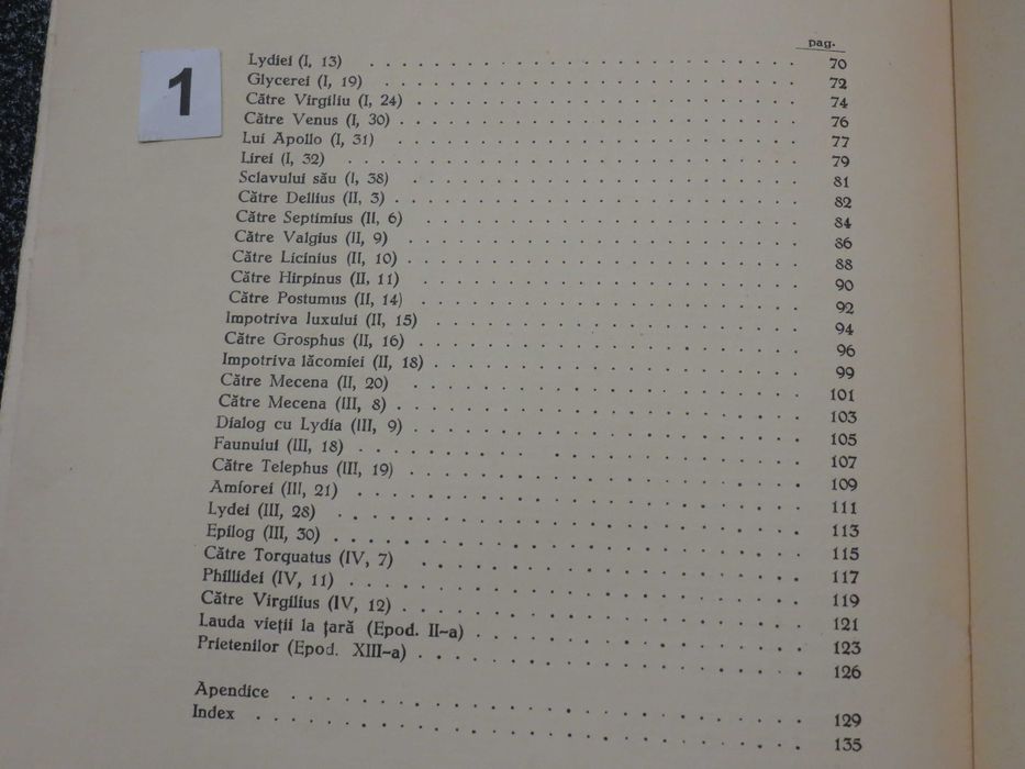 Lirica latina N.I. Herescu/Interpretari din lirica latina Petre Stati