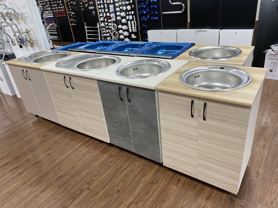 Мойки с тумбой