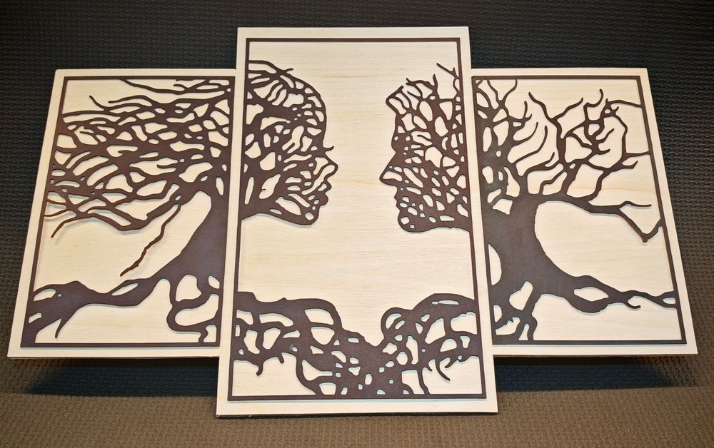 Пано за стена "Двама"