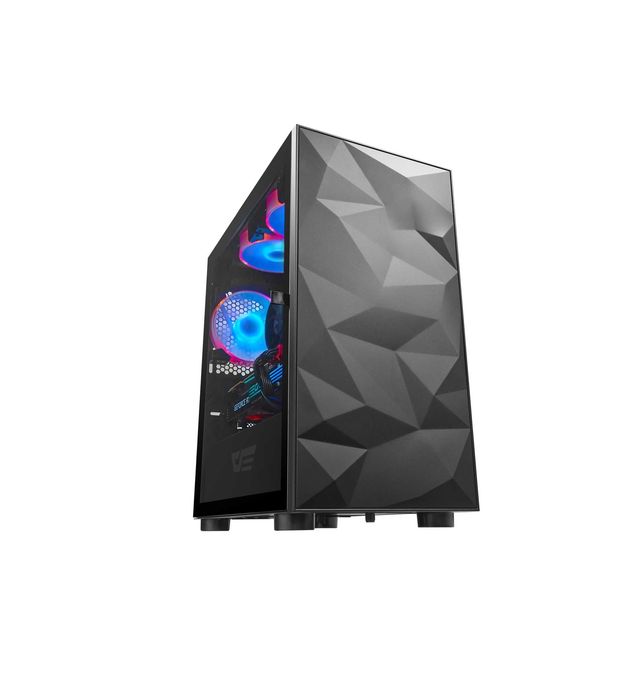 ' Корпус для ПК darkFlash DLM21 BLACK (M-ATX, Без вентиляторов)