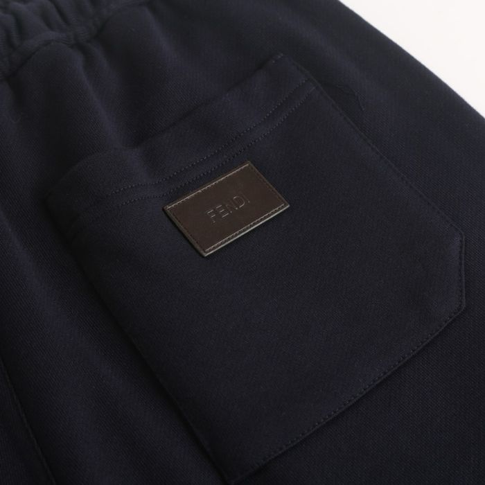 Pantaloni scurți din bumbac FENDI – Noi, Premium, Calitate Superioară