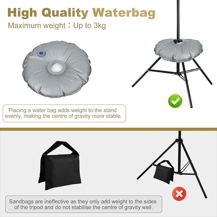 Професионална стойка за фото фон BENOISON 2.6x3м с аксесоари