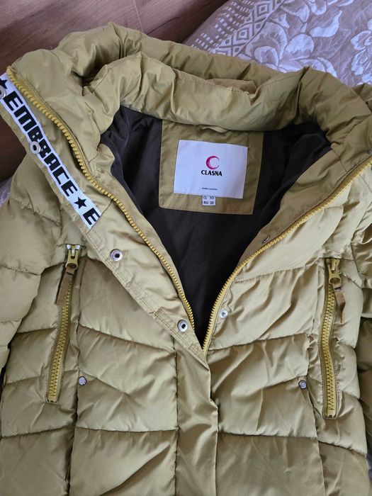 Пуховик зимний  подростковый девочки, 38 размер,