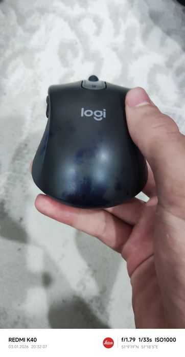 Мышка logitech M650L черный