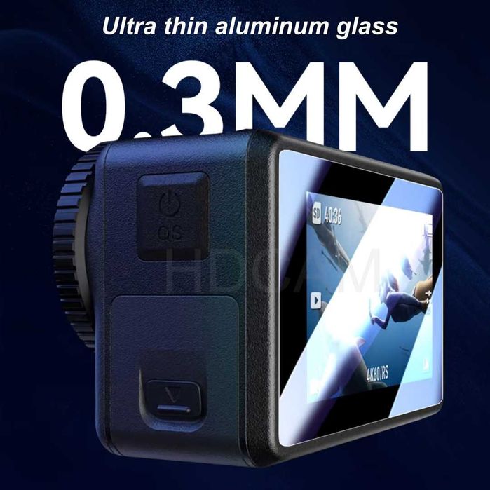 Силиконов калъф + 2 К-та Стъклени Протектори за DJI Osmo Action 6 Pro