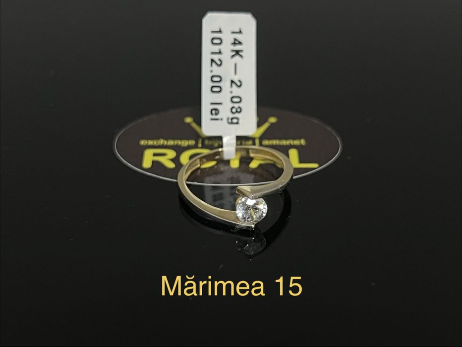 Bijuteria Royal CB : Inel dama aur nou 14k 2,03gr