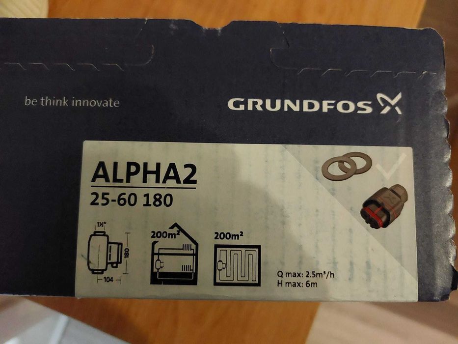 Pompa de circulatie Grundfos ALPHA2 25-60 180