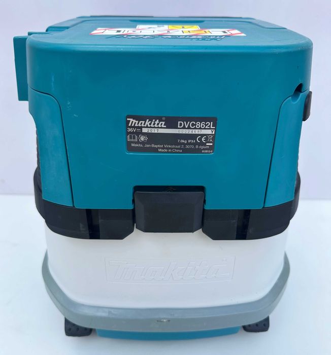 Makita DVC862L - Безчеткова прахосмукачка за сухо и мокро почистване