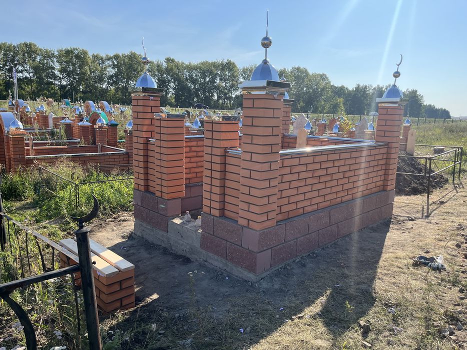 Строительство мазаров.