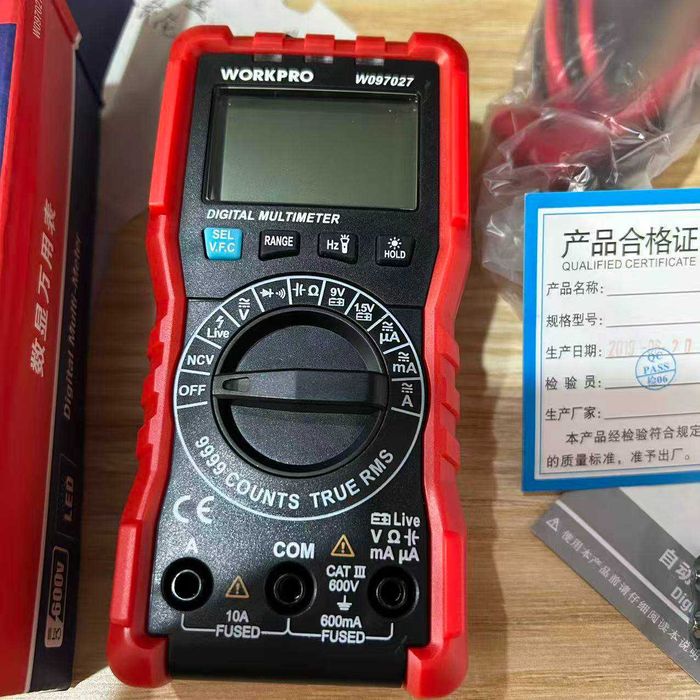 Мультиметр WORKPRO W097027