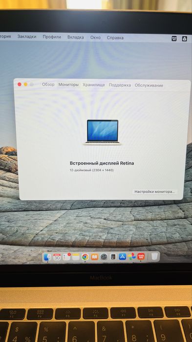 Macbook retina 12 256Gb