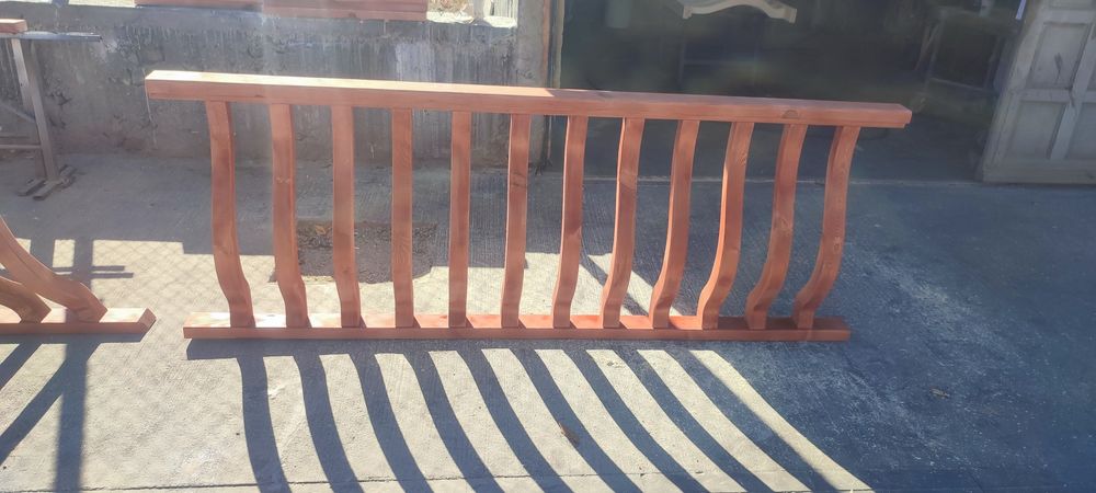 Деървен парапет по поръчка