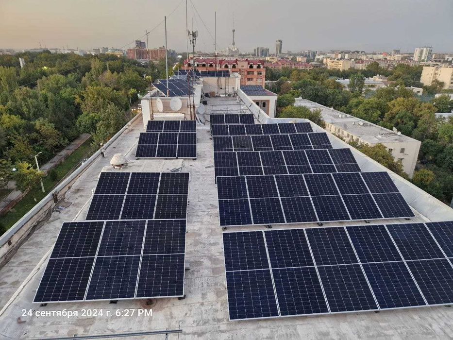 Професианальная установка солнечных панелей по всей республике