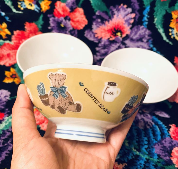 Детские пиалки с мишками