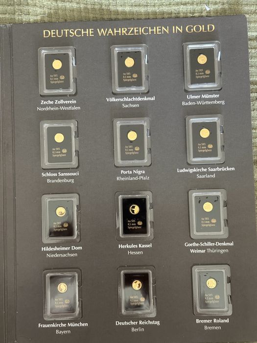 Set numismatic AUR Germania