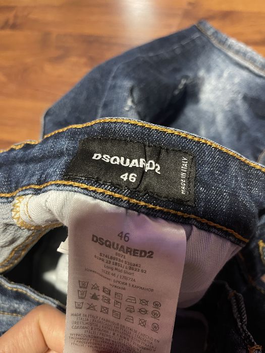 Blugi dsquared 2 scurti